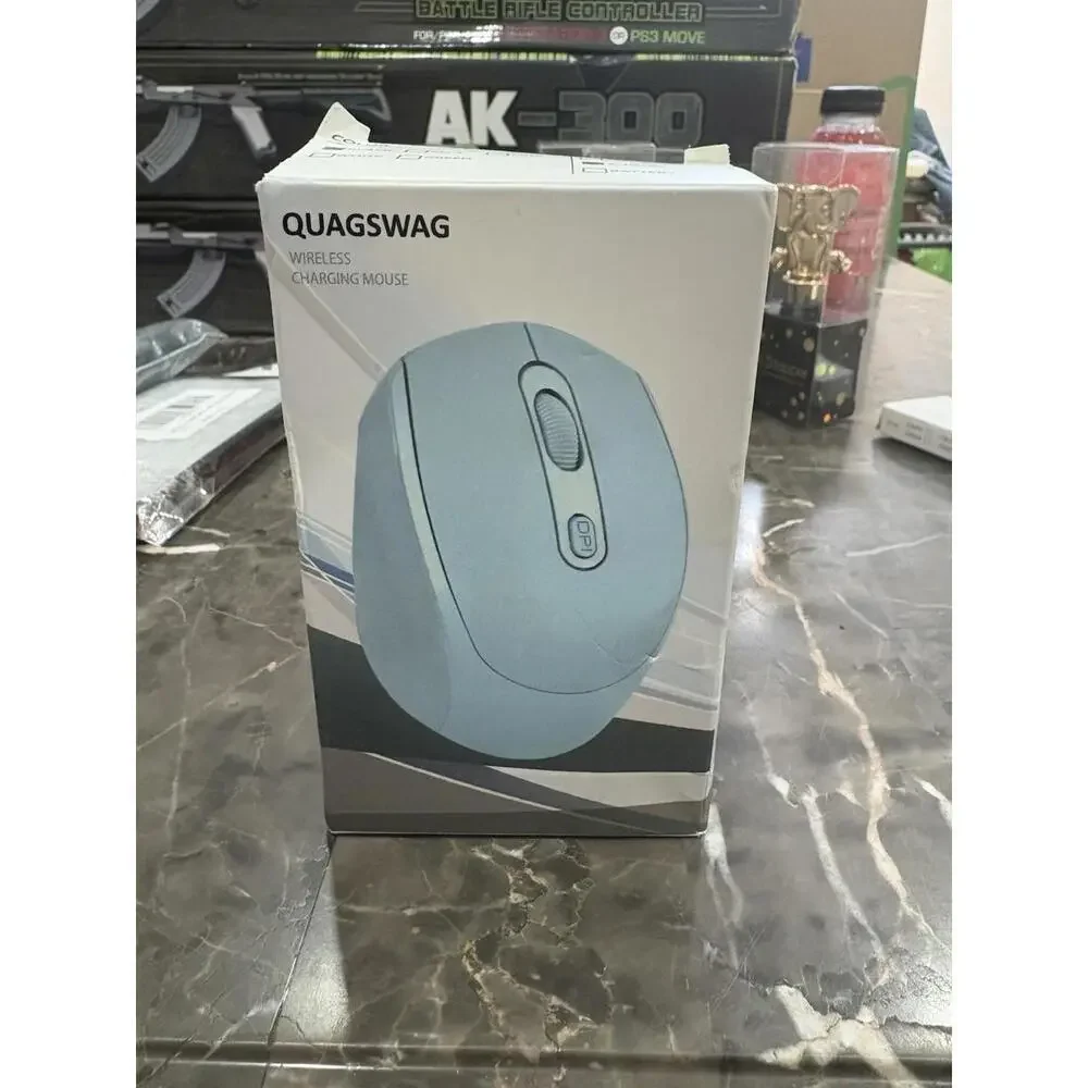 Quagswag Wireless Charging Mouse Black